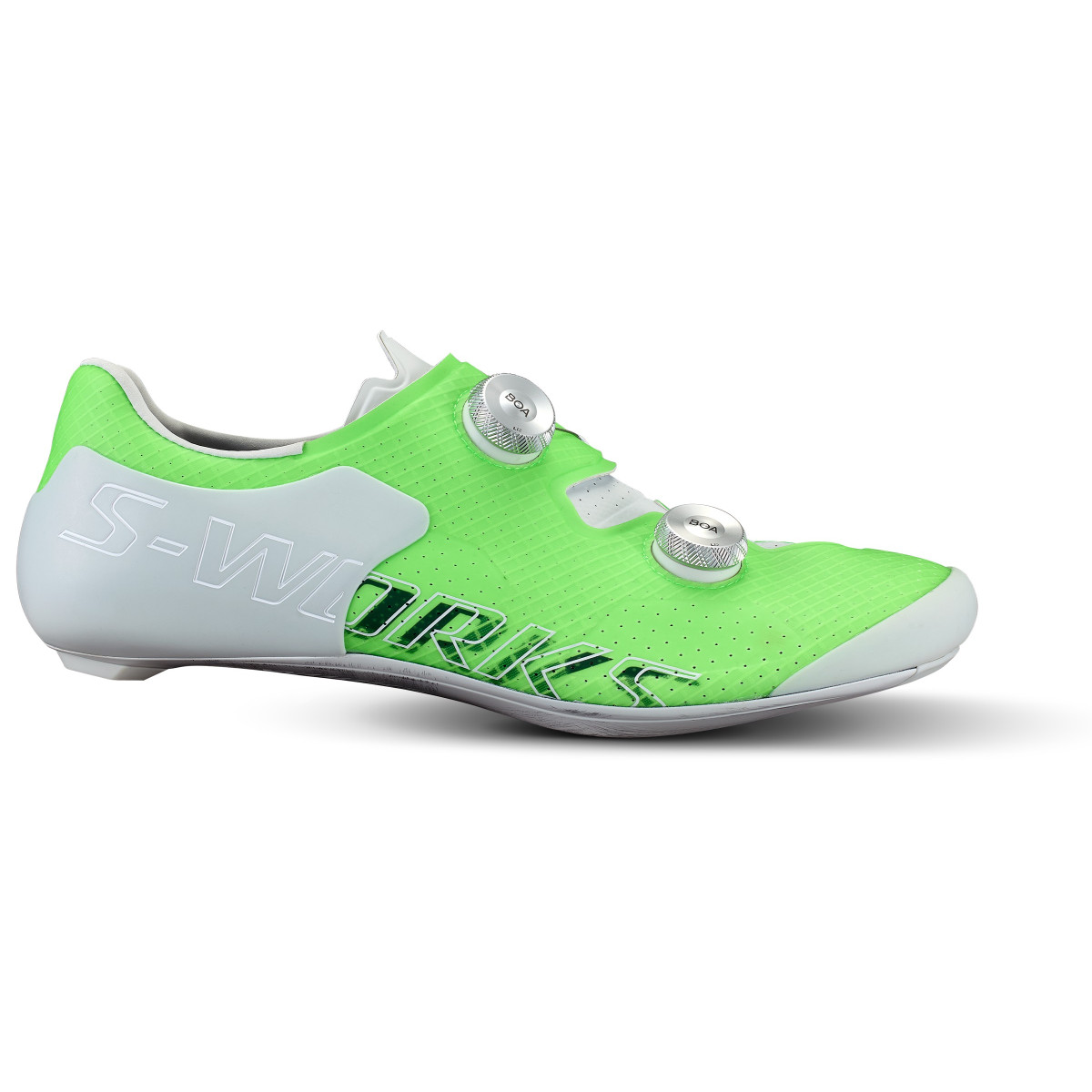 S-Works Ares 2 Road Shoes | Green Gecko | Velonova ®